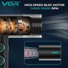 VGR Hair Dryer Professional Hot and Cold Adjustment 110000 RPM Blow Dryer Brushless Motor Hair Styling Blow Dryer Machine V-401
