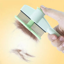 Dog Comb Pet Hair Remover One Button Dogs Brush Self-cleaning Cat Brush Massage Combs for Dog Grooming Brushes for Pet Products