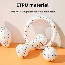 Bite Resistant Solid Dog Ball Toys for Small Dogs High Elasticity E-TPU Pet Chew Ball Toy Non Squeak Interactive Puppy Toy