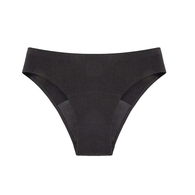 1Pcs Menstrual Briefs For Women Period Cycle Underwear Viscose Bamboo Cotton Panties 4-Layer Absorbent Leakproof Lady Lingerie