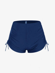 Plus Size Tankini Swimsuit Halter Backless Empire Waist
