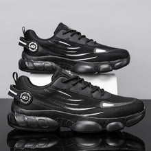 2026 New Men Chunky Sneakers Breathable Mesh Cushion Casual Trainers Platform Walking Shoes Fashion Sport Running Footwear