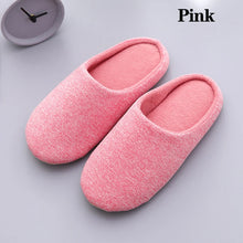 House Plush Soft Cotton Slippers Winter Indoor Women Slippers Non-slip Floor Shoes Home Slippers Women Slides for Bedroom
