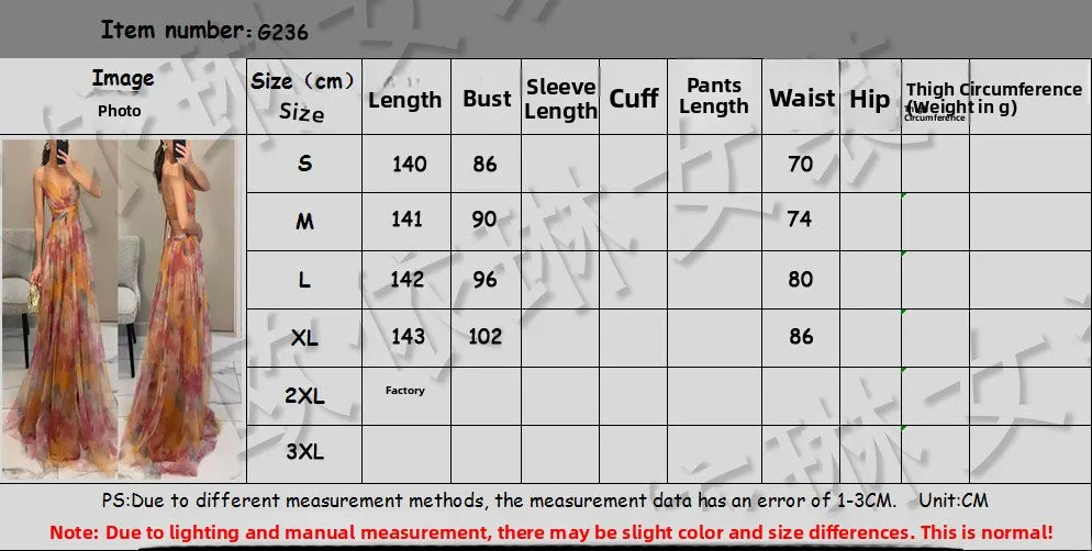 Sexy Strapl Evening Dr Casual Par Holiday Long Skirt with Print High Waist No Sve Summer Women's Dr