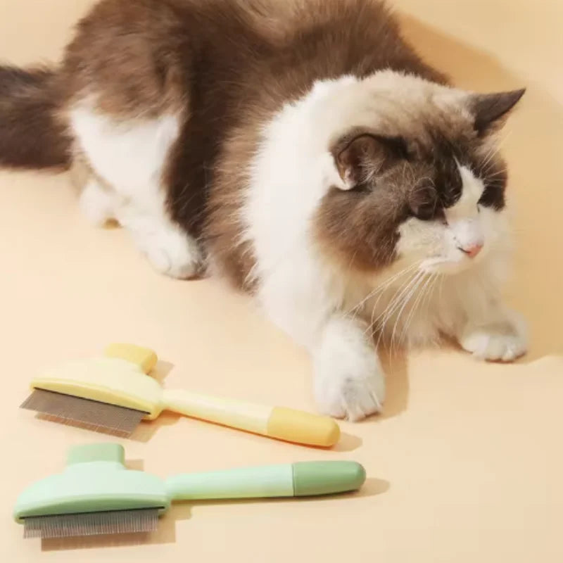 Pet Cat Comb Cat and Dog Hair Removal Brush Cleaning Hair Cleaner Beauty Cleaning Supplies Cat and Dog Universal Pet Supplies