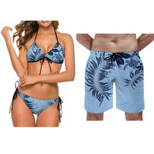 Samoan Couple'S Swimwear Fashionable Swimwear Polynesian Women'S Party Bikini Beach Custom Beach Pants Couple'S Bikini
