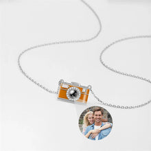 Custom Photo Camera Necklace Personalized Picture Projection Necklace Customized Photo Necklaces Jewelry Gifts for Women Lover