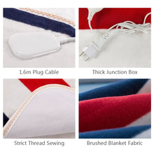 220V Electric Blanket Thicker Heater 70x150cm Thermal Mattres Heated Bed Warmer Electric Blanket Timer Heated Pad for Winter Pad