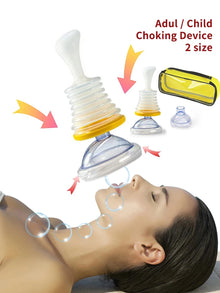 First Aid Kit Choking Device Adults & Children Home Asphyxia Rescue Device Anti Suffocaation  2 Size Choking Rescue Kit 4PCS/Set