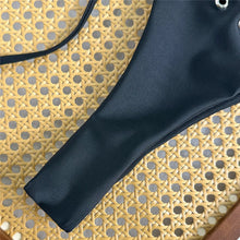 Sexy Black Rivet Holes Micro Bikini Thong Set Swimsuit Women 2026 String Halter Triangle Swimwear Bathing Suit Bikinis De Mujer