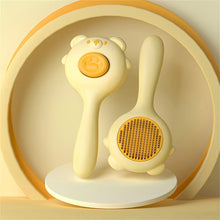 1 Pc  Pet Grooming Comb Self-Cleaning Cat Brush Dog Float Hair Removal Massage Universal Pet Comb for Cats And Dogs