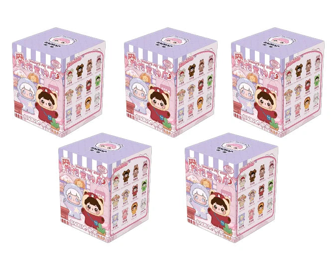 Genuine Baobao's Pet Store Spring Travel Series Blind Box Transparent Color Grain Full Style Mini Doll Ornament Cute Gift