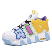 Men's Brand Palm Air Cushion Basketball Boots Basket Casual Mid-Top Trendy Designer Outdoor Sports Sneakers Large Size Men Shoes