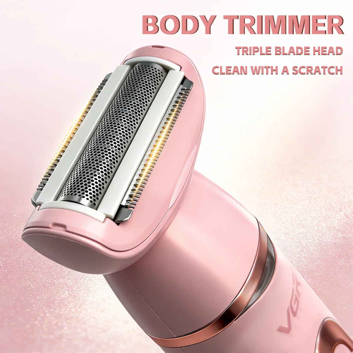 VGR 5 In 1 Lady Care Cordless Hair Trimmer IPX7 Set V763