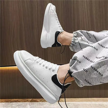White Vulcanized Sneakers Men's Flats Comfortable Shoes Lace up Zapatillas Hombre Women Casual Sneakers Plus Size 35-45