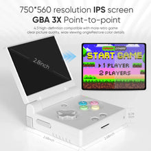 MIYOO MINI FLIP Handheld Game Players 2.8'' IPS Screen Linux System Video Game Consoles Free Case Gamer Dual analog sticks Gift