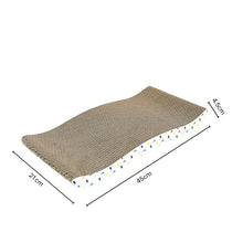 Cat Scratchers Lounge Cardboard Cat Scratching Board Pads Durable Corrugated Paper Grind Claws Pets Sofa Kittens Cat Accessories