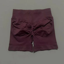 HISTELLO Sports Shorts 4.5" Women Yoga Shorts Seamless Low Waist Scrunch Bum Gym Leggings Workout Stretch Fitness Sports Shorts