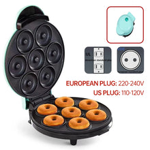7-hole Donut Machine, Cake Breakfast Machine, European Standard 220V, American Standard 110V Mini Baking Machine