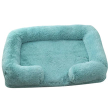 Dog Bed Dog Plush Pet Bed Winter Thickened Pad Dog Sleeping Bed Sofa Removable Pad Dog Small Large Dog square kennel
