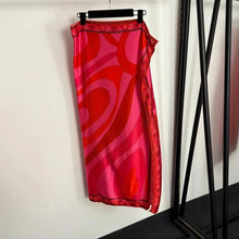 2026 Fashion Design Women's Red Scarf Sling Swimsuits Classic Brand Lady Scarf Bikini Sets with Letter Signature Logo