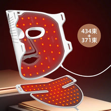 Household Portable 7-Color LED Face Mask Infrared 850nm Phototherapy Beauty Device Photon Rejuvenation Large Light Therapy Mask