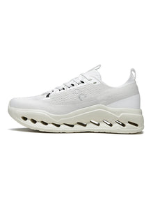 Men's Running Shoes Breathable Mesh Shock Absorption Hollow Out Sole Lightweight Sports Sneakers Non-slip Walking Shoes