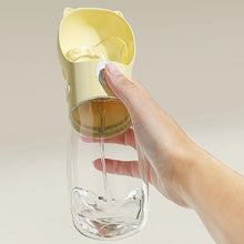 HOOPET Portable Water Dispenser Feeder Dog Bottle Drinker Cat Leak-proof Food Container Pet Travel 2 In 1 Accessories
