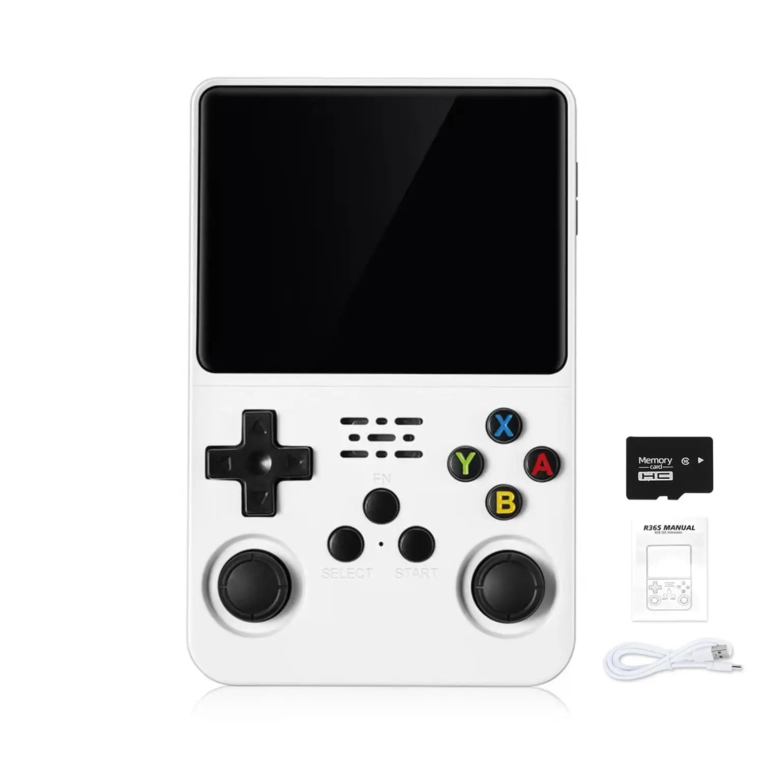 R36S Retro Handheld Game Console Linux System 3.5-Inch IPS HD Built 20000 Classical Games Portable Game Console