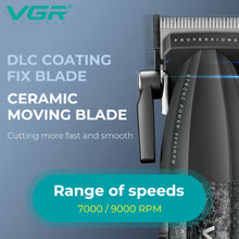 VGR Hair Trimmer Electric Clipper 9000 RPM For Men V640