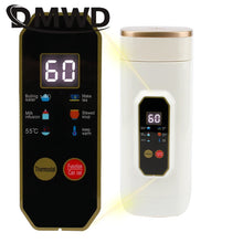 Portable Hot Water Boiler Brew Milk Tea Cup Electric Kettle Insulation Heating Temperaure Adjustable Health Pot Stew Slow Cooker