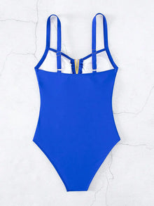 2026 V-neck Shiny Swimwear Women Beach One Piece Swimsuit Mujer Trikini Badpak Maio Biquini Monokini Bikini