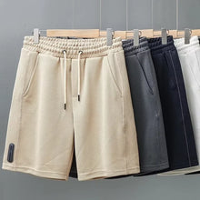 Summer Men's Waffle Y2K Shorts New Korean Fashion Drawstring Baggy Short Pants Fitness Breathable Streetwear Gym Bermuda