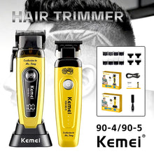 Kemei White 90 4 Hair Clippers Brushless Motor DLC Blade