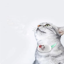 Smart Laser Tease Cat Collar Electric USB Rechargeable Pointer Kitten Automatic Toys Interactive Training Pet Accessories Goods