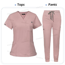 Scrub Sets Uniform Women Joggers Medical Accessories Healthcare Surgical Uniforms Lab Veterinary Clinic Working Clothes Set Mens