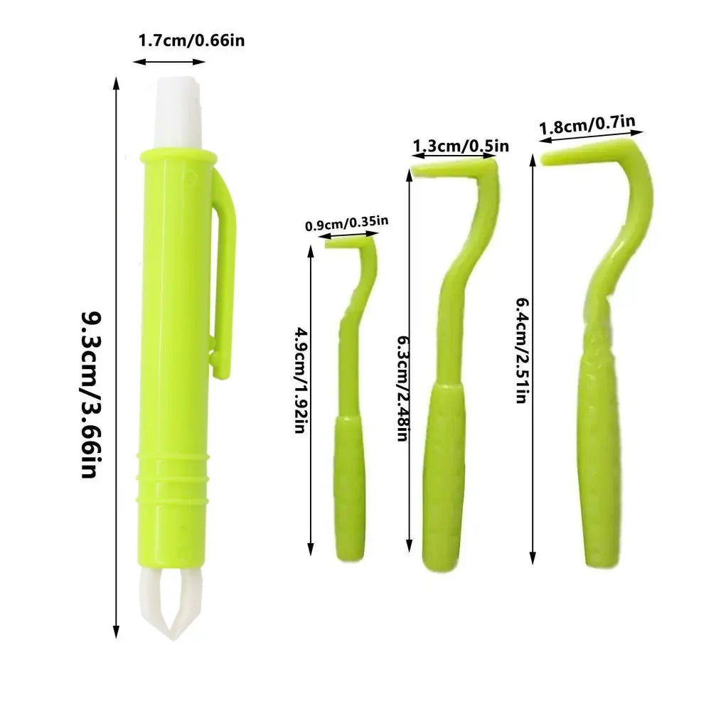 Flea Remover Hook Tick Removal Tweezer Ticks Pull Pet Cat Dog Accessaries Scratching Extractor Mite Tweezers Comb Louses Pliers