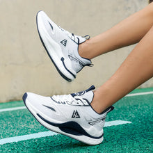 Lightweight Breathable Running Shoes Men Popcorn Shock Absorption Sneakers Flexible Anti Slip Outdoor Sports Shoes Summer Autumn