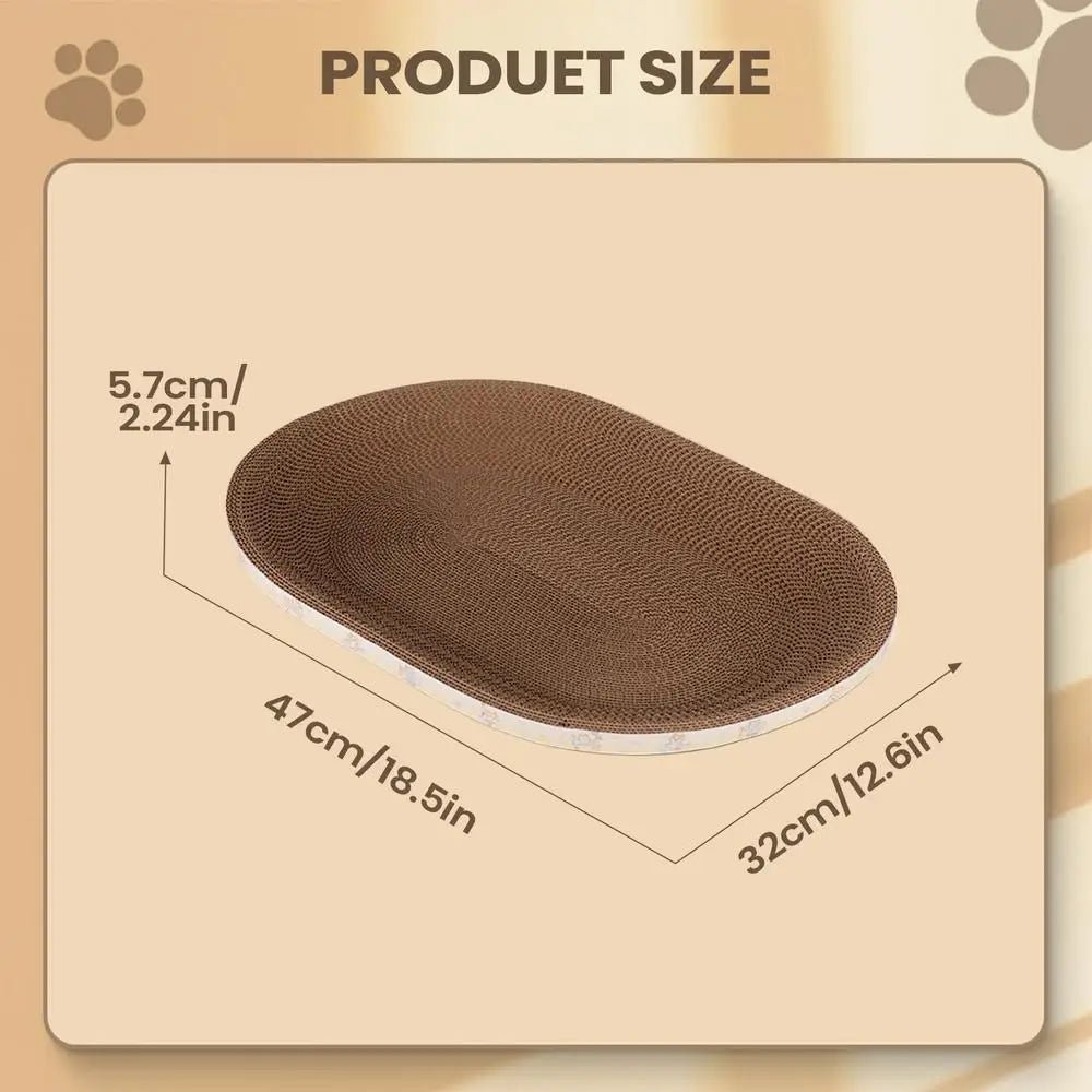 Corrugated Cat Scratcher Cat Scrapers Cat Scratching Board Corrugated Cardboard Grinding Nails Interactive Protecting Furniture
