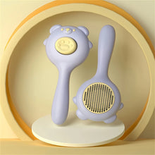 1 Pc  Pet Grooming Comb Self-Cleaning Cat Brush Dog Float Hair Removal Massage Universal Pet Comb for Cats And Dogs