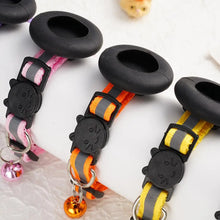 Reflective Adjustable Cats and Small Dogs Collars with Bells Pet Supplies Anti-strangling Cats Necklace Breakaway Cat Collar
