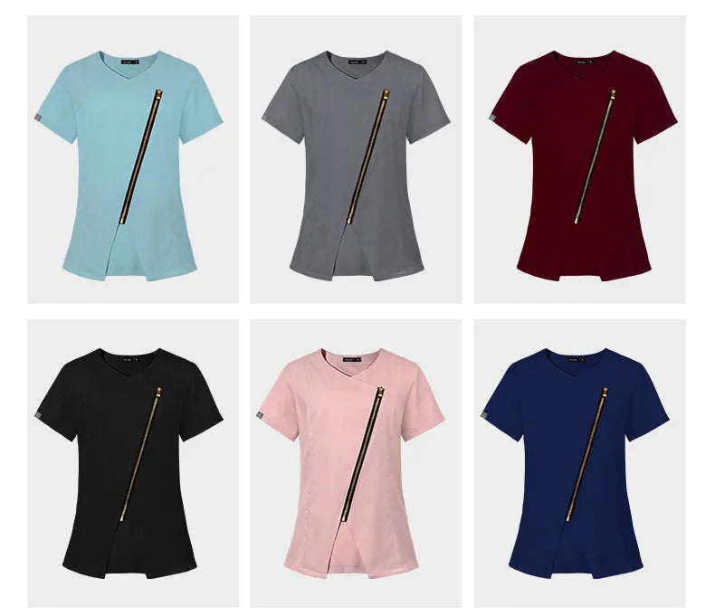 Solid color medical uniforms, beauty salons, SPA clubs, specialized workwear, postpartum care center nursing staff uniforms