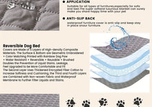 Anti Leaking & Non-Slip Dog Bed Cover,Pet Blanket Sofa Pet Bed Mat,Mattress Protectors Car,Furniture Couch Cover for Cats Dogs