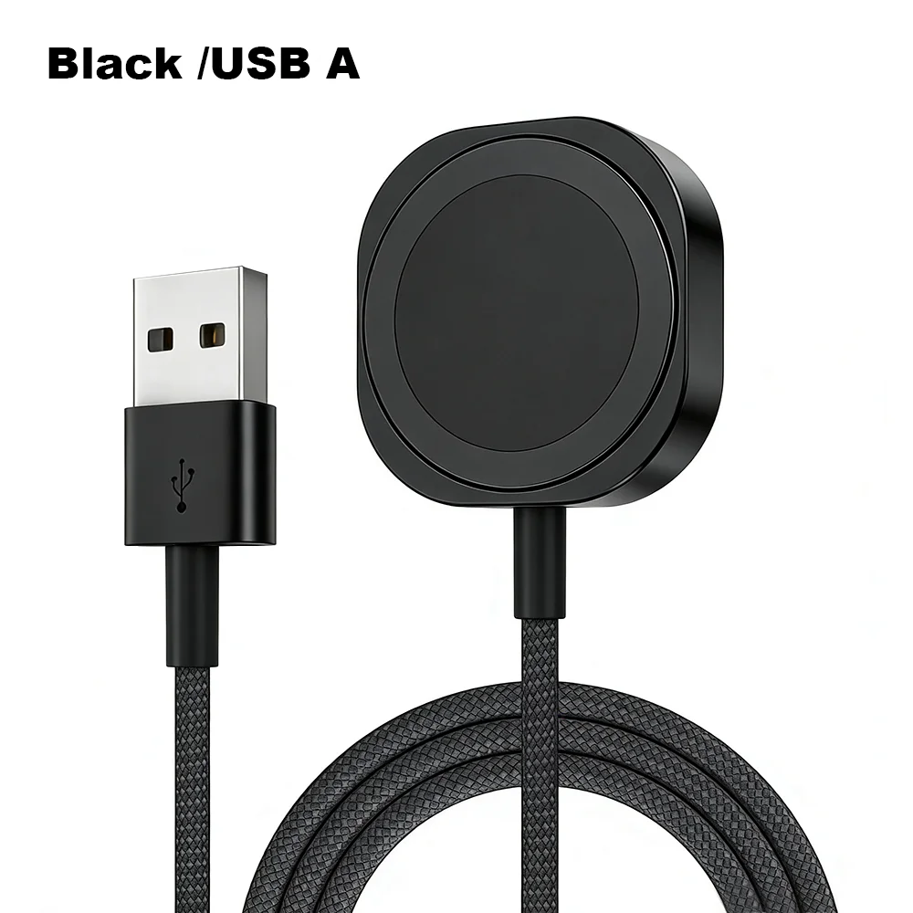 New Magnetic Wireless USB A Fast Charger Type C Charging Cable For Apple Watch Series 10 9 8 7 6 5 4 3 2 1 Ultra Edition iWatch