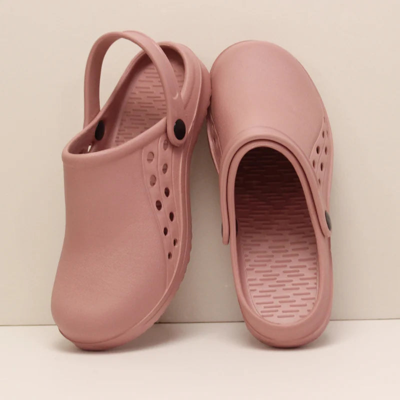 Men's and Women's Classic Clog Nurse Shoes Scrub Clogs EVA Medical Work Anti Slip Working Slippers Sandal Classic Clogs XO6-01
