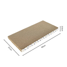 Cat Scratchers Lounge Cardboard Cat Scratching Board Pads Durable Corrugated Paper Grind Claws Pets Sofa Kittens Cat Accessories