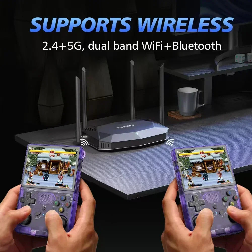 BOYHOM R36XX Upgraded Retro Handheld Game Console | Linux ARKOS | Wi-Fi | Pocket Player | Supports PS1/PSP/N64/GBA