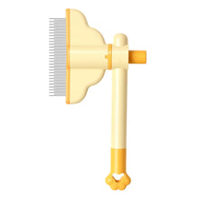 Self Cleaning Pet Hair Removal Comb Gentle Slicker Brush for Dogs Cats Non-Slip Deshedding Grooming Tool for Short Long Hair