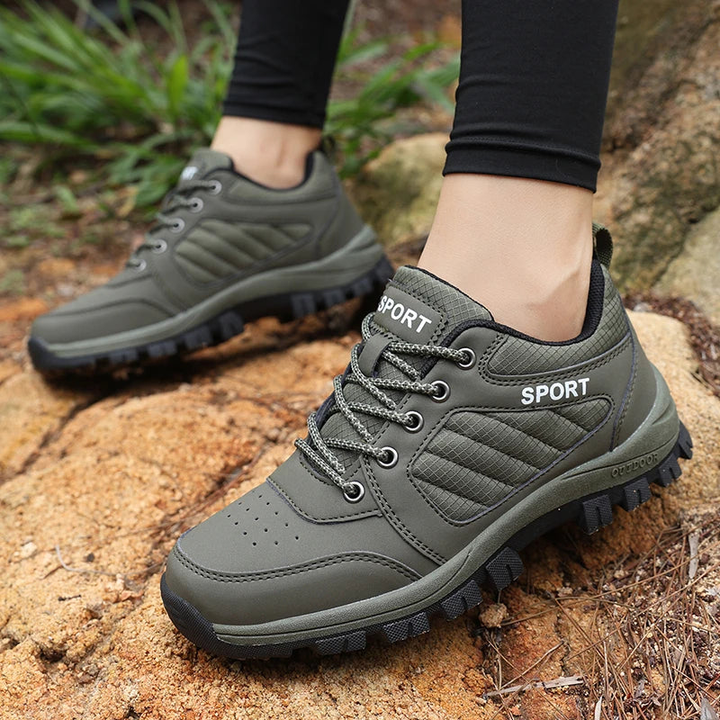 Women Hiking Shoes Outdoor Waterproof Sneakers Non Slip Walking Shoes Comfortable Footwear Climbing Boots Sports Shoes for Waman