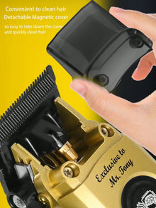 Kemei White 90 4 Hair Clippers Brushless Motor DLC Blade